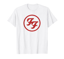 Load image into Gallery viewer, Foo Fighters Red Circle Logo T-Shirt
