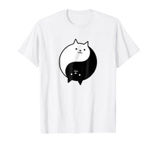 Load image into Gallery viewer, Yin Yang Cat shirt