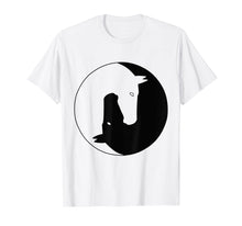 Load image into Gallery viewer, Yin Yang Horse Chinese Tai Chi Symbol Tshirt For Horse Lover