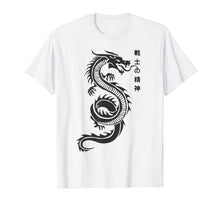 Load image into Gallery viewer, Chinese writing dragon tshirt - dragon tattoo t shirt