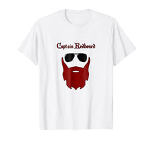 Load image into Gallery viewer, Mens Captain Redbeard T-Shirt for Redhead Aviator