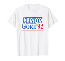 Load image into Gallery viewer, Bill Clinton Al Gore 1992 T-Shirt