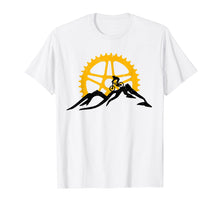 Load image into Gallery viewer, Mountain Bike T-Shirt - MTB Downhill Biking Shirt Gift