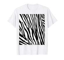 Load image into Gallery viewer, Zebra Double Sided Print Halloween Costume Shirt