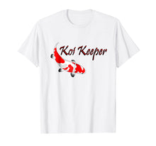 Load image into Gallery viewer, Butterfly Koi Pond Showa Koi Fish Tancho Sanke Men T Shirt