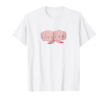Load image into Gallery viewer, Support your local Girl Gang Fists Knuckle Tattoo T-Shirt