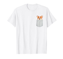 Load image into Gallery viewer, Welsh Corgi Tee with Pocket Detail for Men Women Children