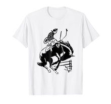 Load image into Gallery viewer, Cowboy Rodeo T-Shirt Western Wrangler Ranch Graphic Tee