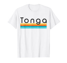 Load image into Gallery viewer, Vintage Tonga Retro Design T-shirt