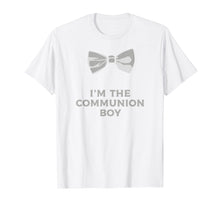 Load image into Gallery viewer, First Communion Boy Shirt and Tie Bow Party Gift