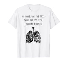 Load image into Gallery viewer, Breath Lung Forest Tree Air Photosynthesis CO2 Shirt