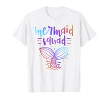 Load image into Gallery viewer, Mermaid Squad Matching Birthday Party T-Shirt
