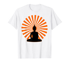 Load image into Gallery viewer, Meditation Buddha Retro Tee Present Moment T-Shirt