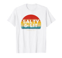 Load image into Gallery viewer, Funny Christian T Shirt Salty & Lit Gift