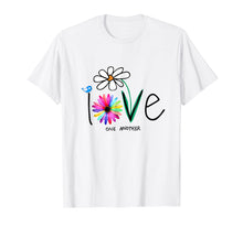 Load image into Gallery viewer, Love One Another Daisy Hippie Bird Flower Shirt