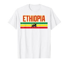 Load image into Gallery viewer, Ethiopia Jersey Rastafari Rasta Sports T-Shirt