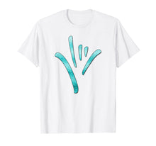 Load image into Gallery viewer, American Sign Language I love you T shirt - turquoise