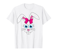 Load image into Gallery viewer, Easter Bunny Shirt Funny happy easter bunny face