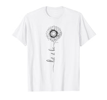 Load image into Gallery viewer, Let It Be Sunflower Hippie Gypsy Shirt Gift Ideas