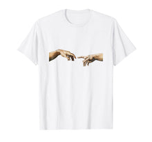 Load image into Gallery viewer, Michelangelo Shirt Creation of Adam Tshirt