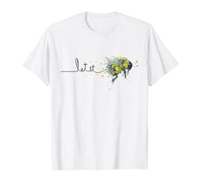 Load image into Gallery viewer, Funny Let It Bee Sunflower Hippie T-shirt