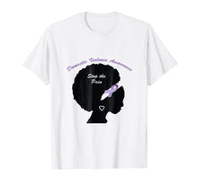 Load image into Gallery viewer, October Domestic Violence Awareness | Stop the Pain Tee