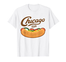 Load image into Gallery viewer, Chicago Style Hot Dog Summer T-Shirt