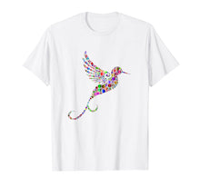 Load image into Gallery viewer, Christmas Circles Hummingbird Tee Shirt