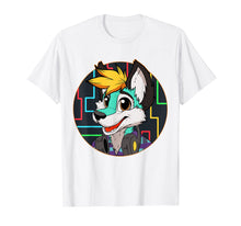 Load image into Gallery viewer, Djing Dj Fox Furry tshirt Furries Tail Ears Cosplay Shirt