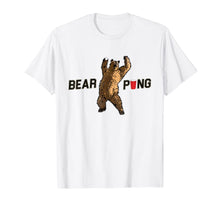 Load image into Gallery viewer, Bear Pong Shirt Grizzly Bear Beer Pong Champion T Shirt