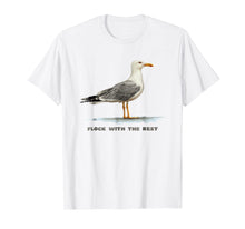 Load image into Gallery viewer, Flock With The Best - Seagull Beach Bird T-Shirt