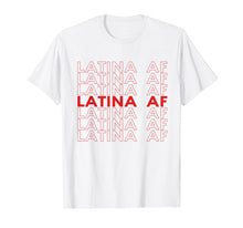 Load image into Gallery viewer, Latina AF Crop Top T-Shirt