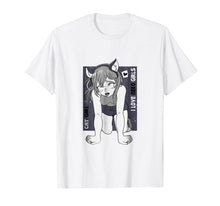Load image into Gallery viewer, Ahegao t shirt lewd anime face shirt and neko cosplay