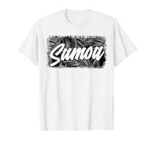 Load image into Gallery viewer, Retro Palm Samoa T Shirt Samoan Shirt