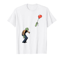 Load image into Gallery viewer, zombie birthday balloons t-Shirt , zombie kids birthday