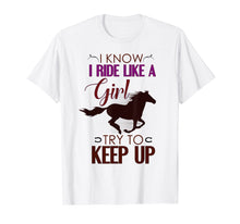 Load image into Gallery viewer, Horse Riding, Horseback Riding, Horse Lovers Cute T Shirt