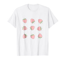 Load image into Gallery viewer, Cute Summer Strawberry Pattern T-Shirt
