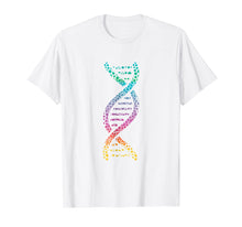 Load image into Gallery viewer, DNA Molecular World Genes Biology Lover Geek T-shirt Gift