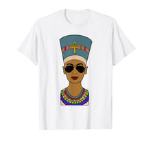 Load image into Gallery viewer, Ankh Crux ansata nefertiti sunglasses funny egypt t-shirt
