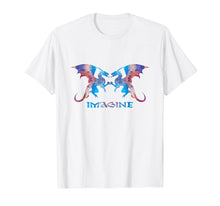 Load image into Gallery viewer, Fractal Fantasy Dragons - Imagine - T-Shirt