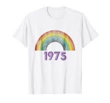 Load image into Gallery viewer, I Love 70s Tshirt Vintage 1975 Rainbow Made In 1975