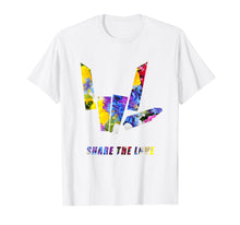 Load image into Gallery viewer, Share the Love flowers T-Shirt Gift for Men Women Kids