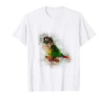 Load image into Gallery viewer, Watercolor Green Cheek Conure parrot T-Shirt