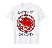 Load image into Gallery viewer, Cool Mother of Cats Design For Cat And Kitten Enthusiasts T-Shirt