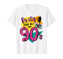 Load image into Gallery viewer, 90s Party Tshirt - Party Like It's the 90s - Retro Throwback