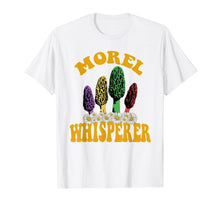 Load image into Gallery viewer, Morel Mushroom Shirt | Funny Retro Vintage MOREL WHISPERER T-Shirt