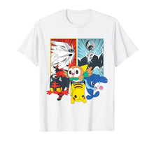 Load image into Gallery viewer, Alola Starters With Legendaries T-Shirt