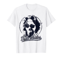 Load image into Gallery viewer, The Big Lebowski The Dude Abides Classic Circle Logo T-Shirt