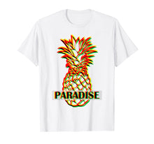 Load image into Gallery viewer, Men's Women's T Shirt Tee Vertigo Visual Effect Pineapple