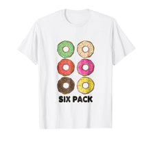 Load image into Gallery viewer, Funny Donut Six Pack Muscle T Shirt
